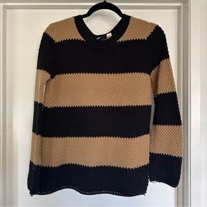 BDG Carmel and Black striped sweater